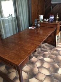 Amazing full out table---custom made circa 1970