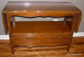Fruitwood Mid Century Server   $150.00