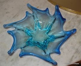 Italian Glass Murano glass bowl    $45.00