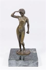 Lot 36: German Figural Bronze