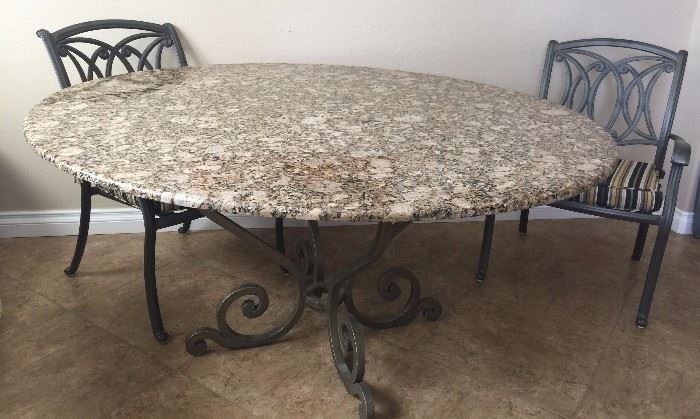 60" Granite Table  