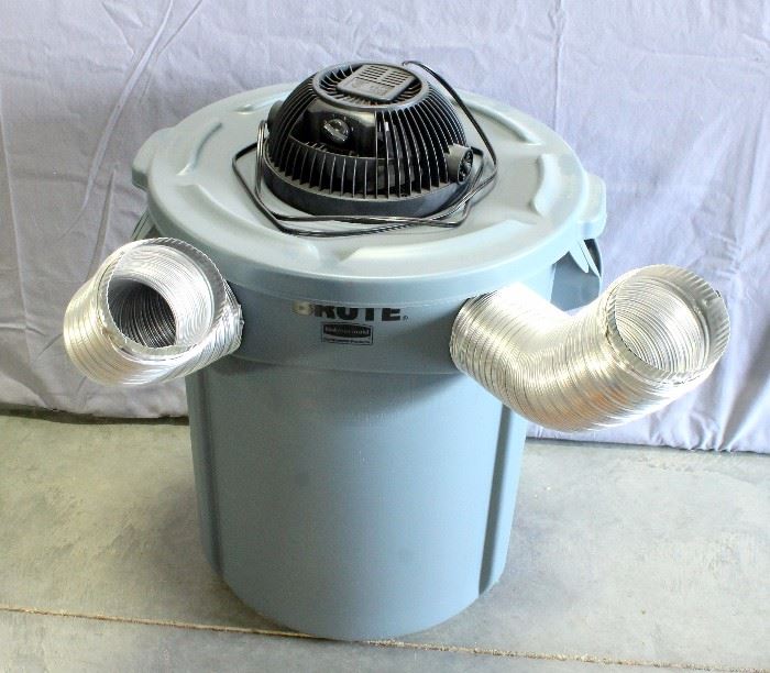 Portable Redneck Air Conditioner, Add Ice, Turn on Fan