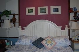 Thomasville King Bedroom Set, Floor and Table Lamps, Décor, etc.