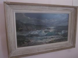 H. STALNAKER OIL ON BOARD