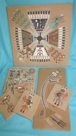 INDIAN SAND PAINTINGS