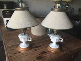 Vintage Porcelain Lamps