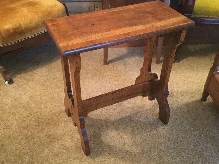 Arts and Crafts style small table