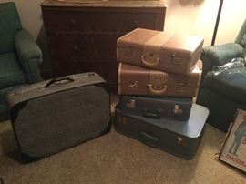 Vintage suitcases