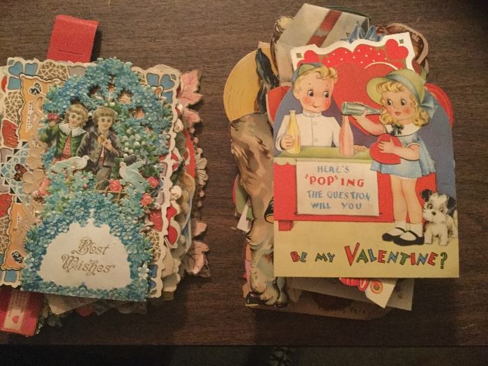 Antique and vintage greeting cards