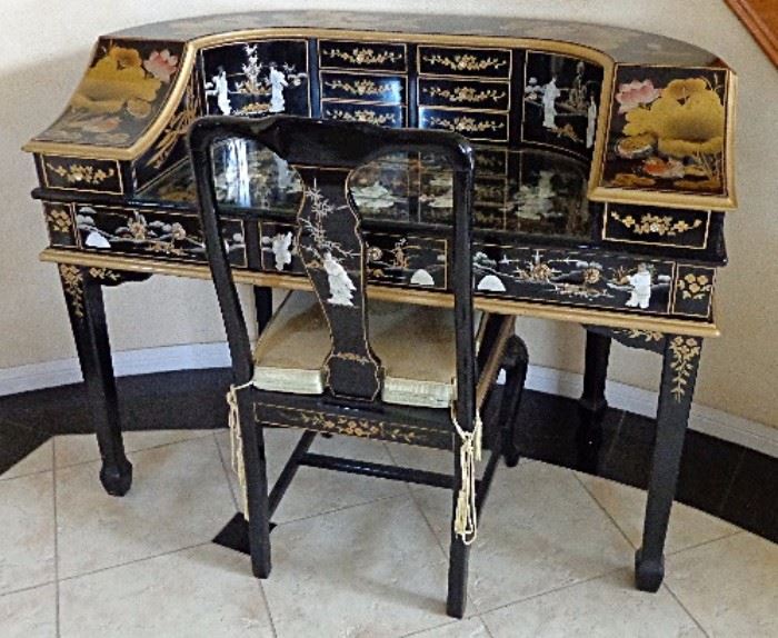 Top Quality hand painted and inlaid Chinese desk