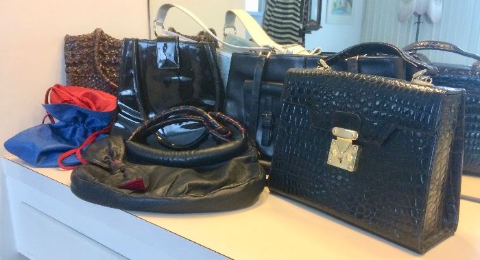 Leather Handbags including Sonia Rykiel
