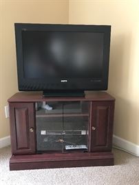 Flatscreen TV, TV Stand