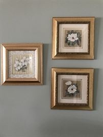 Framed Flower Prints