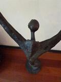 signed bronze