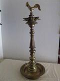 ANTIQUE TEMPLE OIL LAMP