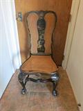 ANTIQUE ORIENTAL CLAW AND BALL..CHAIR