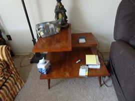 Mid Century Modern Multi tiered table