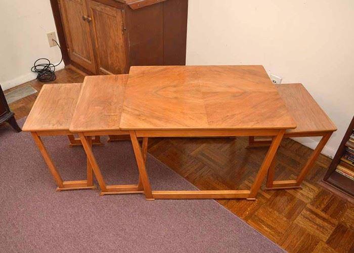 BUY IT NOW!  LOT #224, Nesting Tables (Set of 4), $120