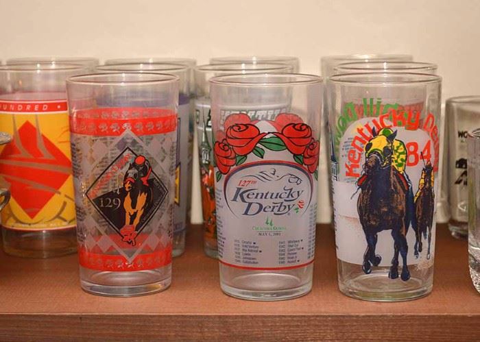 Kentucky Derby Collectible Glasses