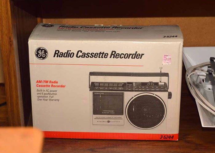 GE Radio Cassette Recorder