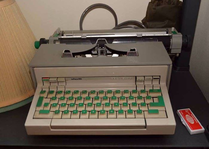 Vintage Olivetti Electric Typewriter