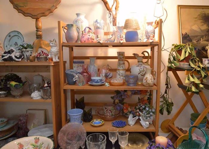 Figurines, Glass, Crystal, Porcelain, Pottery, & MORE!