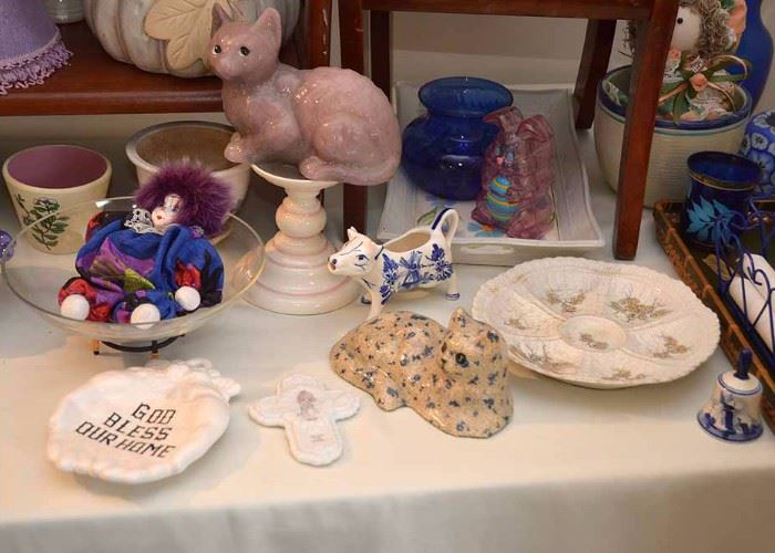 Figurines, Porcelain, Pottery, & MORE!