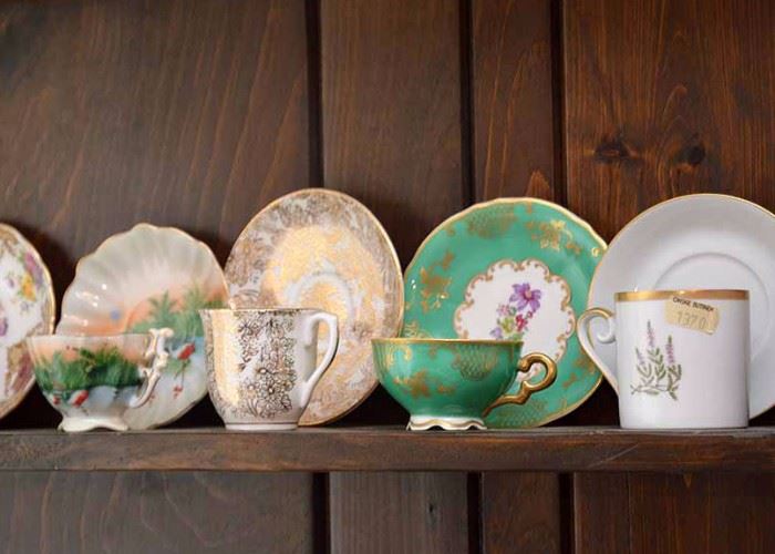 Vintage Collectible Teacups