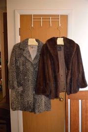 Fur Jacket & Vintage Ladies Coat