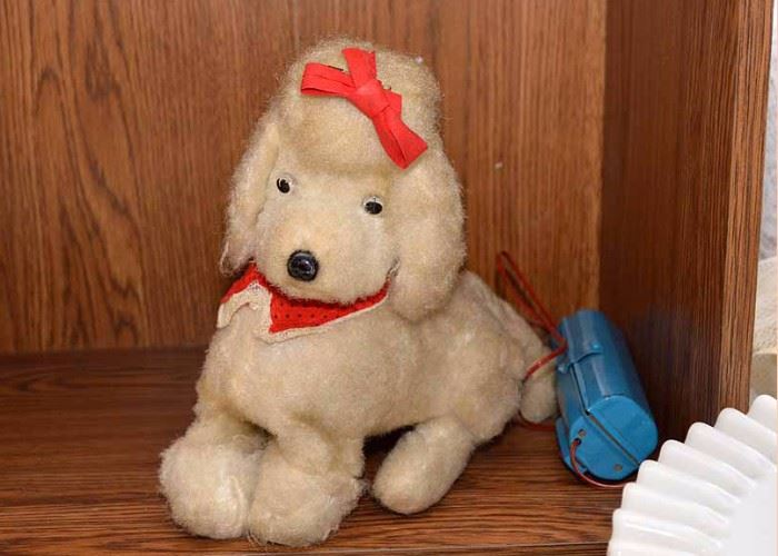 Vintage Poodle Dog Toy