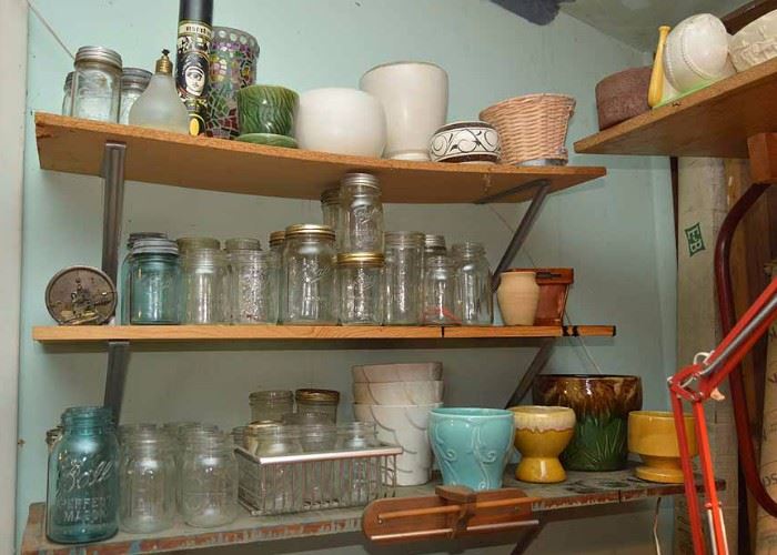 Jars & Vintage Pottery (Including McCoy)