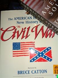 Civil War & misc. war related books