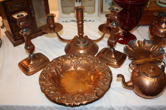 Nice Lot of English Copper 
