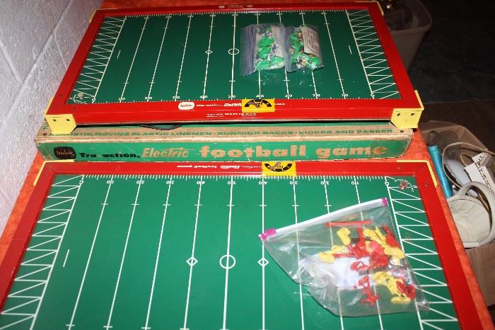 2 vintage Electric Football Games