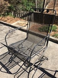 Woodard Briarwood Highback Coil Spring Dining Chair