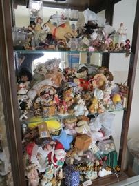 Lots, lots, lots of collectible dolls and relative items