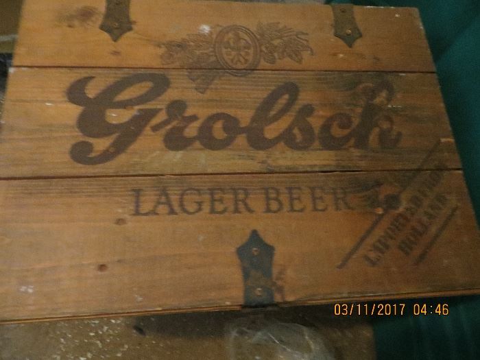 Impression on Vintage Beer box