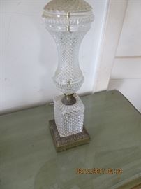 Pair of Crystal lamps