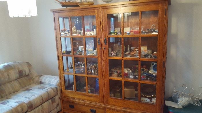 Oak China Cabinet