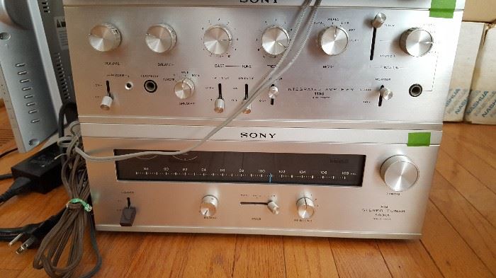 Sony Solid State Stereo Equipment