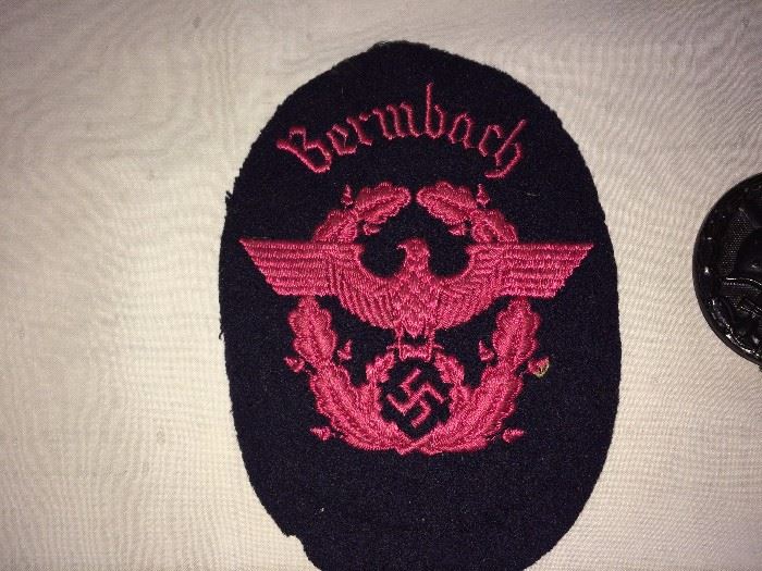 SS police Red Eagle Patch