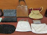 Vintage Purses, Handbags, Beaded Clutches