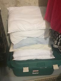 Six pillows $5 each Buy it now PAYPAL