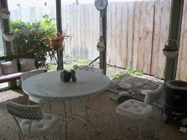 PATIO FURNITURE