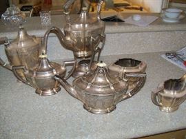 SILVER TEAPOTS