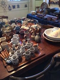 LOTS of Williamsburg pottery!
