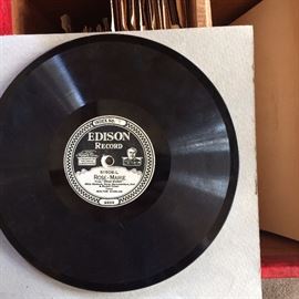 Single Edison Record