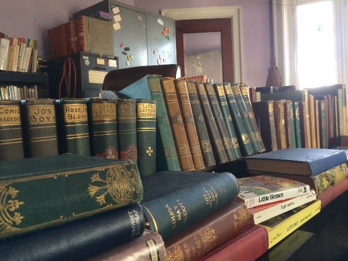 Early volumes of the work of Louisa May Alcott