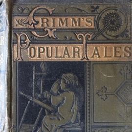 Early (late 1800s) Grimm's fairy tales book