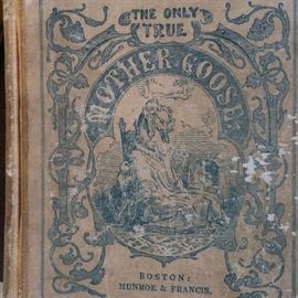 Early (mid-late 1800s) Mother Goose book